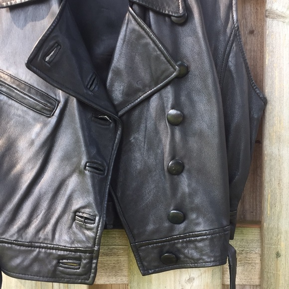 Vintage Danier Leather vest XS - Picture 5 of 7